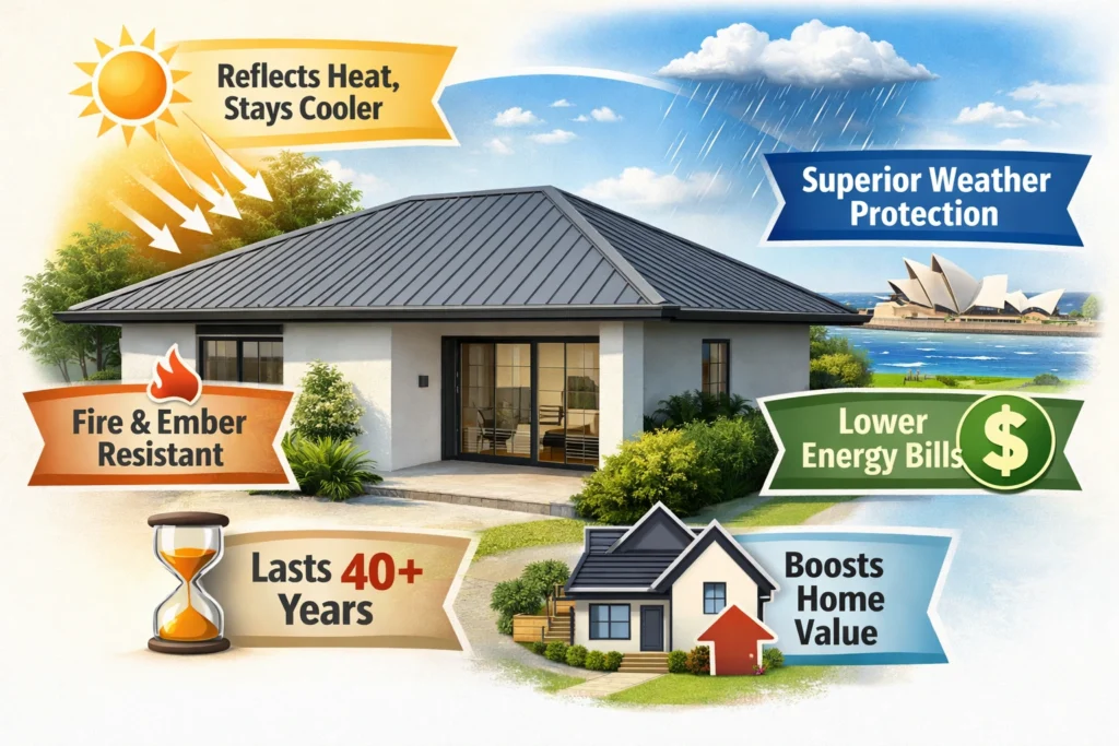 Why Choose Metal Roofing for Your Sydney Home