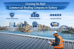How to Choose the Right Commercial Roofing Company in Sydney