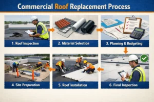 Step-by-Step Commercial Roof Replacement Process