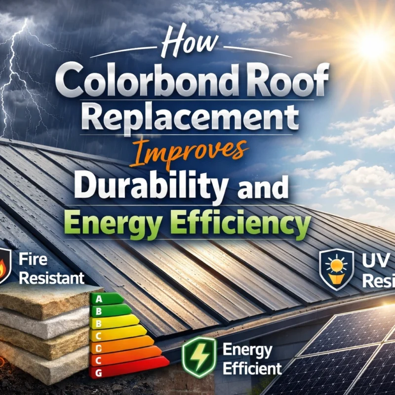 How Colorbond Roof Replacement Improves Durability and Energy Efficiency