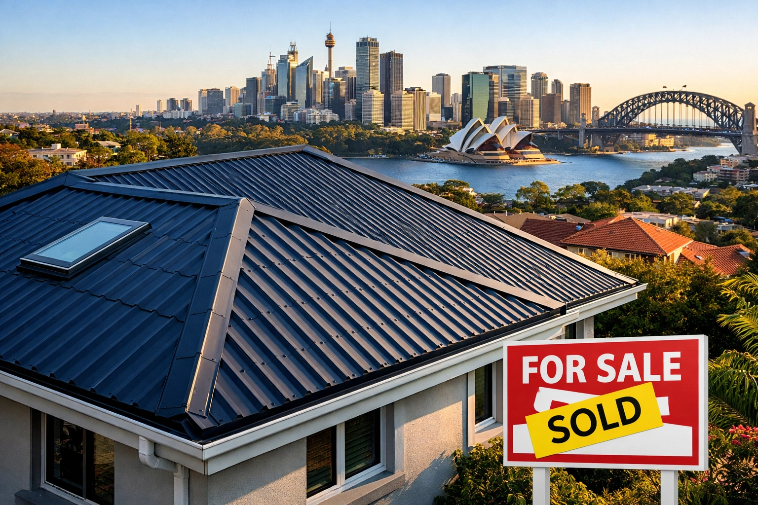 How Metal Re Roofing Can Increase Property Value in Sydney