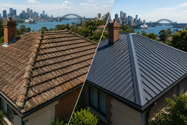Tile to Metal Roof Conversion